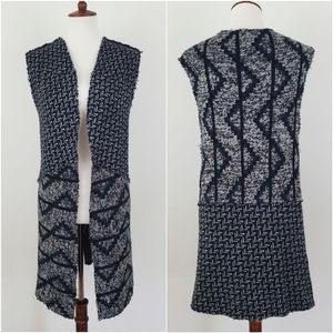 Mystree Duster Sleeveless Cardigan Vest